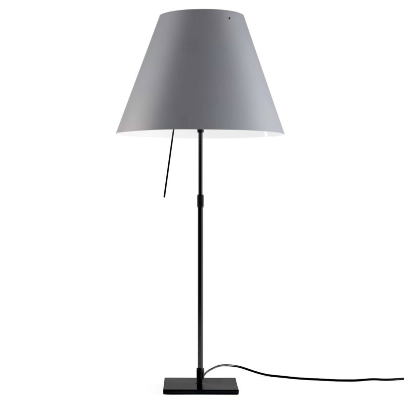 Luceplan Costanza stolní lampa D13 černá/šedá