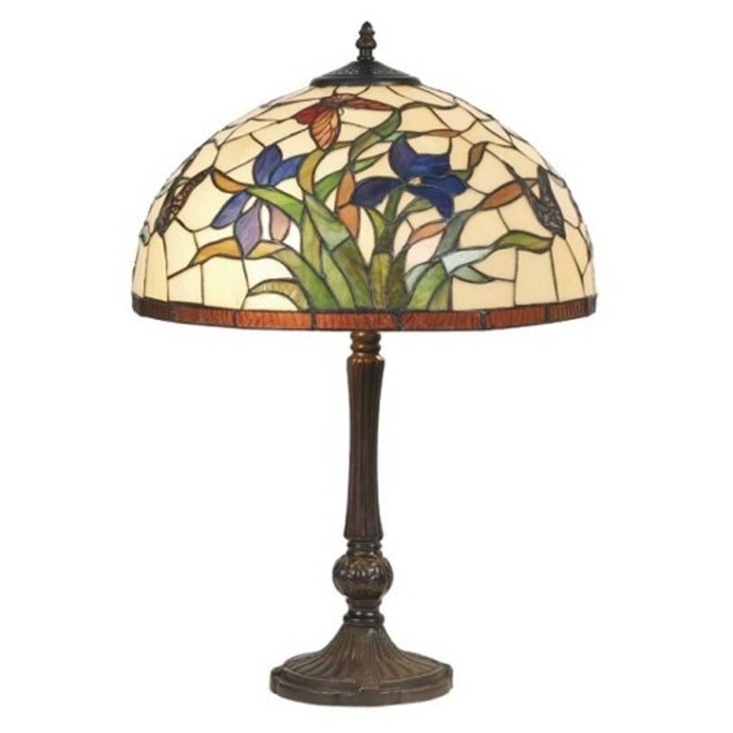 Stolní lampa Elanda v Tiffany stylu